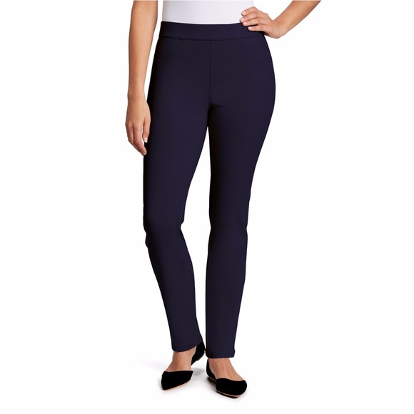 NWT GLORIA VANDERBILT Zoey Pull On Pants - Picture 1 of 3